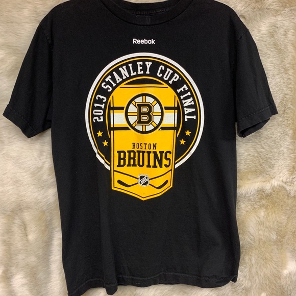 Reebok Tops - 2013 Bruins Stanley Cup Final t-shirt, size Medium